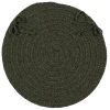Colonial Mills Bristol Chair Pads Olive WL55A0 15" X 15" (Set of 4) Chair Pads Rug