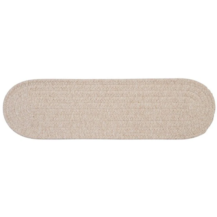 Colonial Mills Bristol Stair Treads Natural WL00A0 8" X 28" (Set of 13) Stair Treads Rug