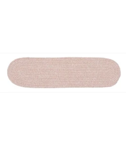 Colonial Mills Bristol Stair Treads Oatmeal WL13A0 8" X 28" (Set of 13) Stair Treads Rug