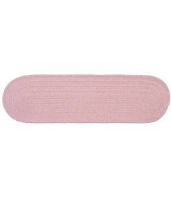 Colonial Mills Bristol Stair Treads Blush Pink WL20A00 8" X 28" (Single) Stair Treads Rug
