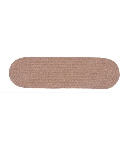 Colonial Mills Bristol Stair Treads Mocha WL45A00 8" X 28" (Single) Stair Treads Rug