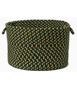 Colonial Mills Brook Farm Baskets Winter Green BF62A0 18"d X 12"h Baskets Rug
