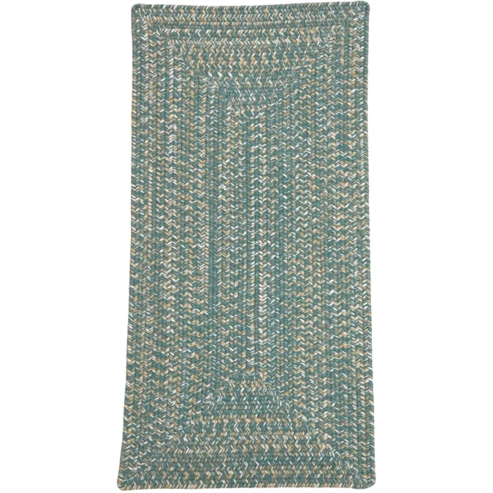 Colonial Mills Bridgeport Tweed Runners Soft Teal DG49R03 30" X 6' Rect. Rug