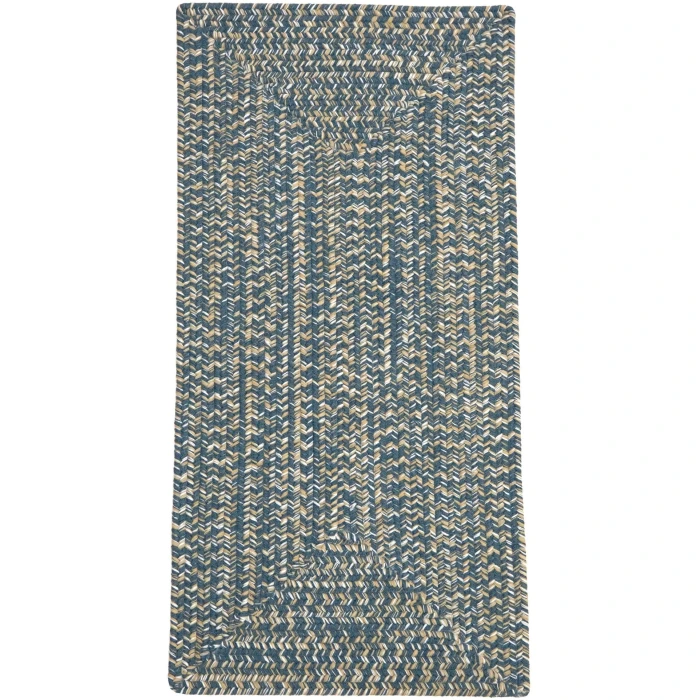 Colonial Mills Bridgeport Tweed Runners Oasis Blue DG59R03 30" X 7' Rect. Rug