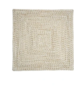 Colonial Mills Bridgeport Tweed Square Ivory Linen DG09R06 5' X 5' Rug
