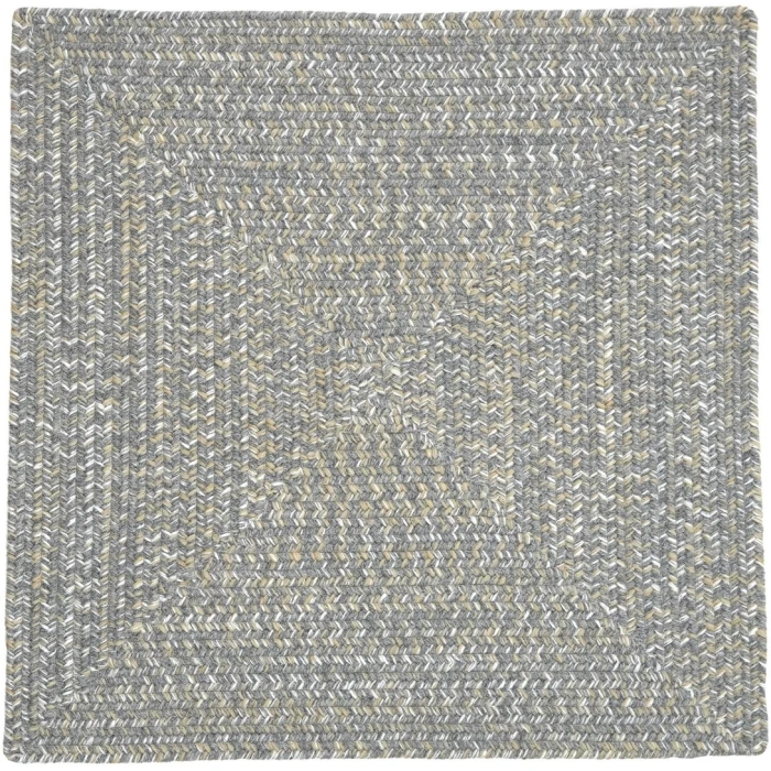 Colonial Mills Bridgeport Tweed Square Rug Harbor Grey DG19R06 5' X 5' Rug