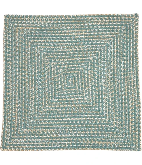 Colonial Mills Bridgeport Tweed Square Rug Soft Teal DG49R03 3' X 3' Rug