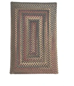 Colonial Mills Lucid Braided Multi Rect. angle Ash Grey LU19R03 3' X 5' Rug