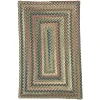 Colonial Mills Lucid Braided Multi Rect. angle Dusted Moss LU69R06 5' X 7' Rug
