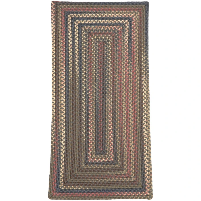 Colonial Mills Lucid Braided Multi Runners Ash Grey LU19R03 30" X 9' Rect. Rug