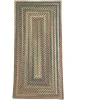 Colonial Mills Lucid Braided Multi Runners Dusted Moss LU69R03 30" X 10' Rect. Rug