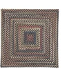 Colonial Mills Lucid Braided Multi Square Navy Pier LU59R03 3' X 3' Rug