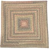 Colonial Mills Lucid Braided Multi Square Beige Linen LU99R09 8' X 8' Rug