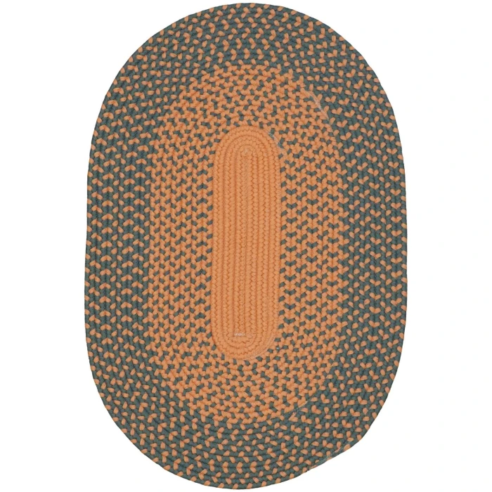 Colonial Mills Cape Eden Oval Rug Rusted Charcoal CP06R0 7' X 9' Rug