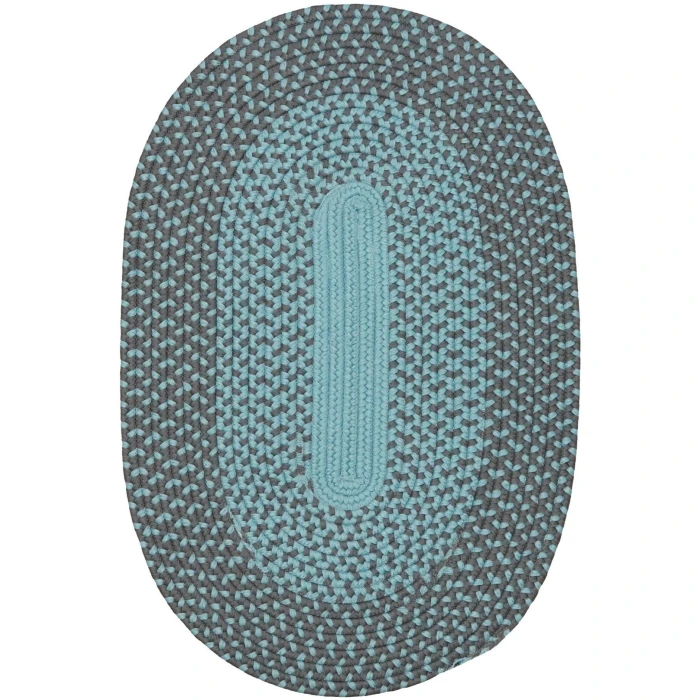 Colonial Mills Cape Eden Oval Rug Bluestone Grey CP09R0 2' X 4' Rug