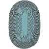 Colonial Mills Cape Eden Oval Bluestone Grey CP09R0 6' X 9' Rug