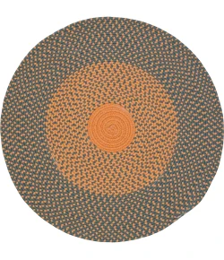 Colonial Mills Cape Eden Round Rusted Charcoal CP06R0 6' X 6' Rug