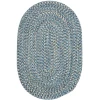 Colonial Mills Hazel Tweed Oval Harbor Blue ZE52R0 2' X 4' Rug