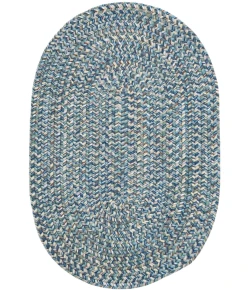 Colonial Mills Hazel Tweed Oval Harbor Blue ZE52R0 4' X 6' Rug