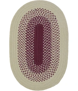 Colonial Mills Mohave Braid Oval Corona Red MH03R0 7' X 9' Rug