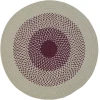 Colonial Mills Mohave Braid Round Corona Red MH03R0 5' X 5' Rug