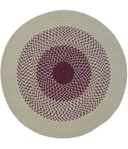 Colonial Mills Mohave Braid Round Corona Red MH03R0 8' X 8' Rug