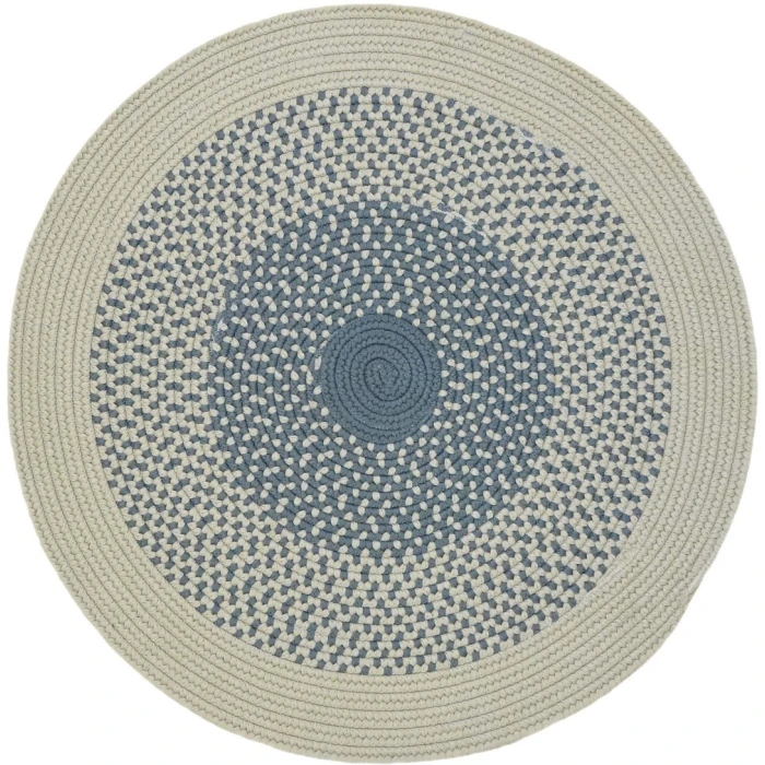 Colonial Mills Mohave Braid Round Rug Grey MH06R0 3' X 3' Rug