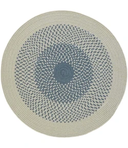 Colonial Mills Mohave Braid Round Grey MH06R0 8' X 8' Rug