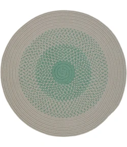 Colonial Mills Mohave Braid Round Moss Green MH04R0 3' X 3' Rug