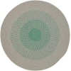 Colonial Mills Mohave Braid Round Moss Green MH04R0 4' X 4' Rug