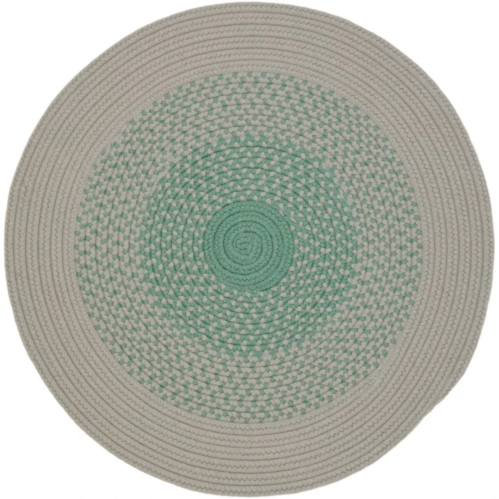 Colonial Mills Mohave Braid Round Rug Moss Green MH04R0 8' X 8' Rug