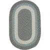 Colonial Mills Benson Creek Oval Blue Harbor BE15R0 5' X 7' Rug