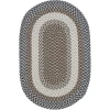 Colonial Mills Benson Creek Oval Stonewall Gray BE35R0 8' X 10' Rug