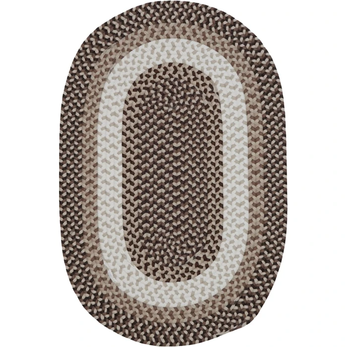 Colonial Mills Benson Creek Oval Rug Natural Sand BE45R0 2' X 3' Rug