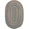 Colonial Mills Cloverdale Wool Multi Oval Ivory VL03R0 2' X 4' Rug