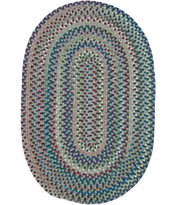 Colonial Mills Cloverdale Wool Multi Oval Palm VL04R0 8' X 11' Rug