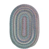 Colonial Mills Cloverdale Wool Multi Oval Grey VL06R0 4' X 6' Rug
