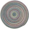 Colonial Mills Cloverdale Wool Multi Round Ivory VL03R0 5' X 5' Rug