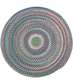 Colonial Mills Cloverdale Wool Multi Round Grey VL06R0 6' X 6' Rug