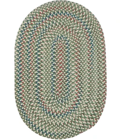 Colonial Mills Colgate Multi Oval Moss Yellow CG90R0 8' X 10' Rug