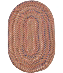 Colonial Mills Colgate Multi Oval Rusted Red CG94R0 5' X 7' Rug