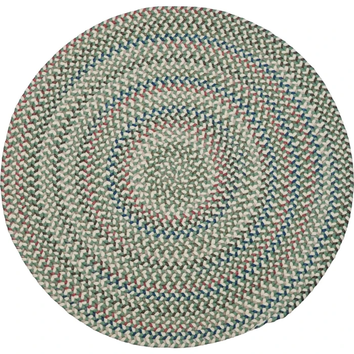Colonial Mills Colgate Multi Round Rug Moss Yellow CG90R0 5' X 5' Rug