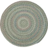 Colonial Mills Colgate Multi Round Moss Yellow CG90R0 6' X 6' Rug