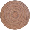 Colonial Mills Colgate Multi Round Rusted Red CG94R0 4' X 4' Rug