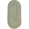 Colonial Mills Colgate Multi Runners Moss Yellow CG90R0 30" X 8' Rect. Rug