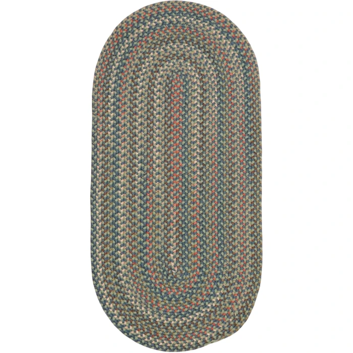 Colonial Mills Colgate Multi Runners Bluegrass CG96R0 30" X 8' Rect. Rug