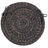 Colonial Mills Hayward Chair Pads Charcoal HY29A01 15" X 15" (Single) Chair Pads Rug