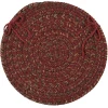 Colonial Mills Hayward Chair Pads Berry HY79A01 15" X 15" (Single) Chair Pads Rug