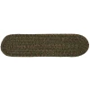 Colonial Mills Hayward Stair Treads Olive HY69A0 8" X 28" (Set of 13) Stair Treads Rug
