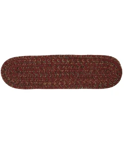 Colonial Mills Hayward Stair Treads Berry HY79A00 8" X 28" (Single) Stair Treads Rug